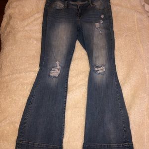 Torrid flare jeans.